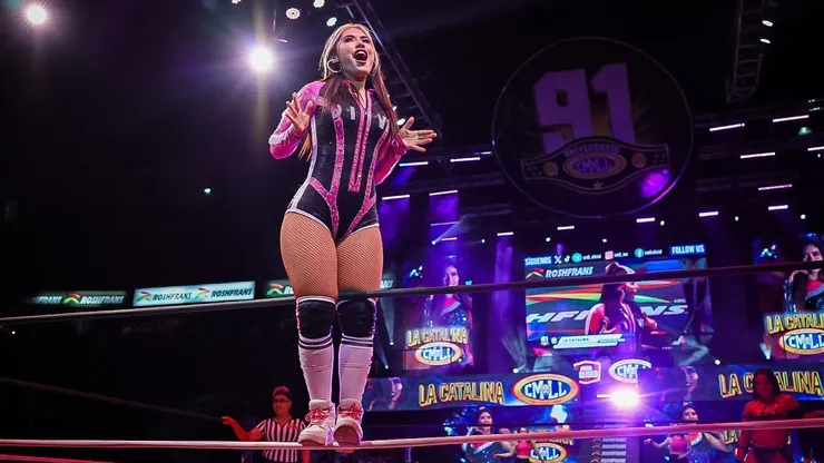 La Catalina, exWWE y con un exitoso paso en CMLL, regresa a Chile para un único evento de wrestling.