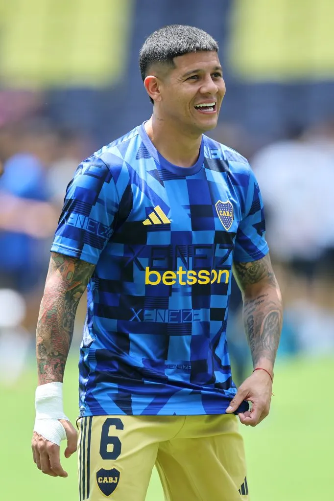 Marcos Rojo era pura alegría en Boca | Getty Images