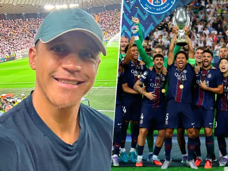 Alexis reaparece en la Supercopa y da potente señal sobre su futuro en Europa