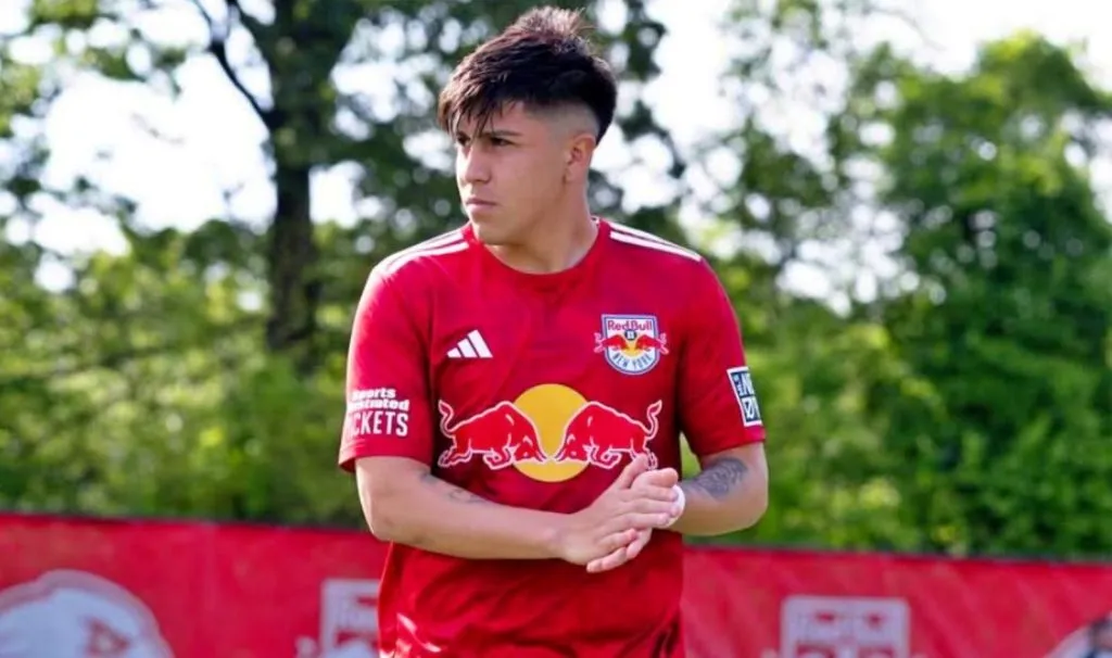 Marcelo Morales fue duramente sancionado por su entrenador en Estados Unidos. | Foto: New York Red Bulls.