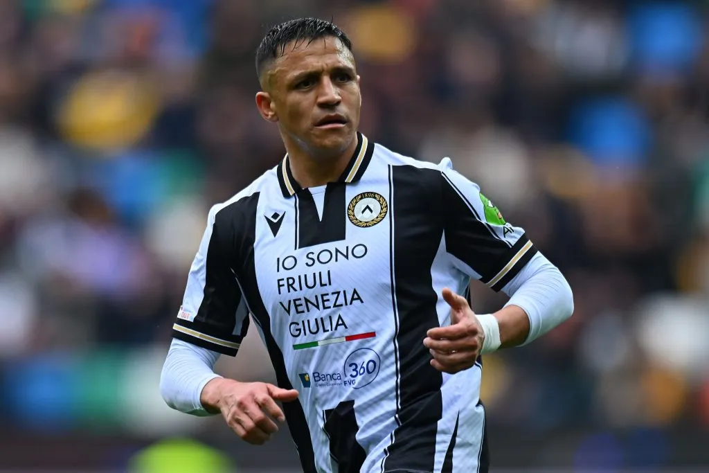Alexis Sánchez regresó al Udinese el 2024, pero no ha podido encontrar continuidad en el equipo.