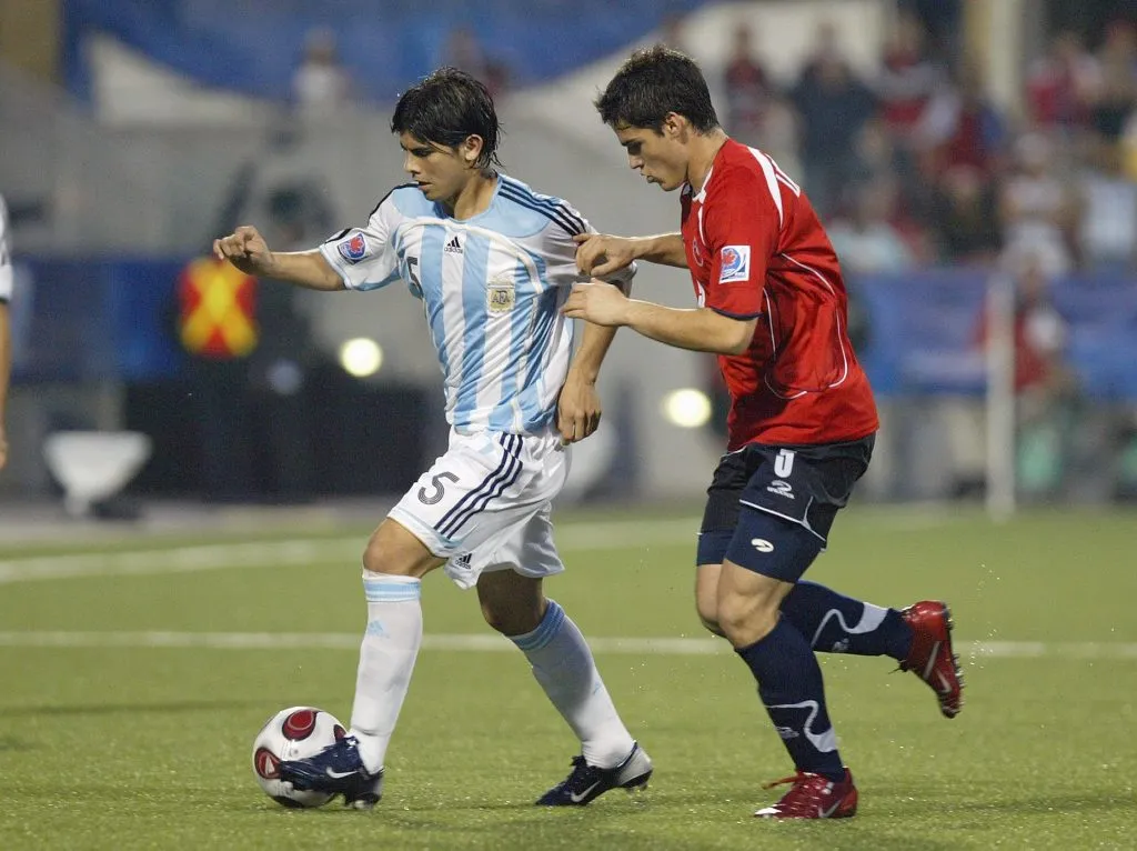 Nicolás Larrondo en el Mundial de Canadá 2007. (Photo By Dave Sandford/Getty Images)