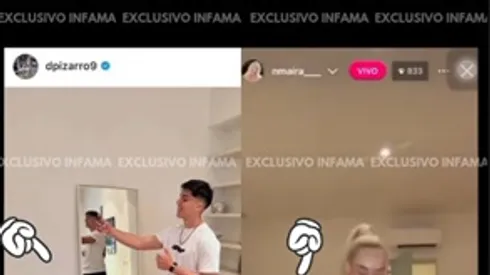 La foto que destapa el romance entre jugador de la Roja y cantante