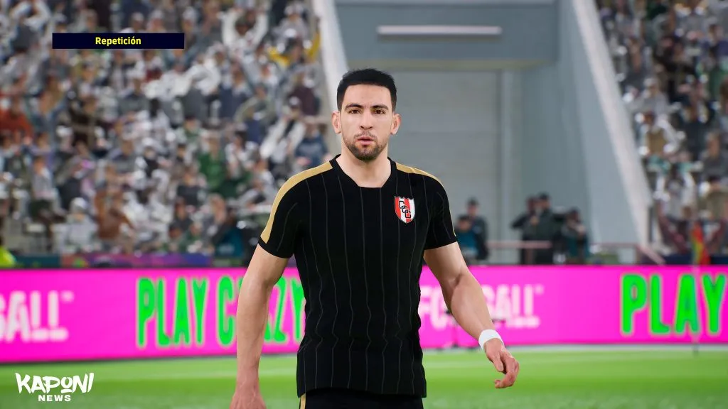 La camiseta visitante del Cacique en el nuevo eFootball 2026. | Foto: Felipe Kaponi.