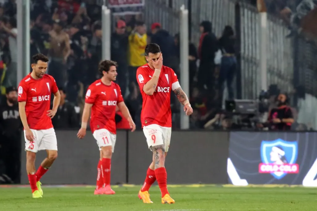 Fernando Zampedri nunca le ha marcado un gol a Colo Colo en el Estadio Monumental. Foto: Photosport.