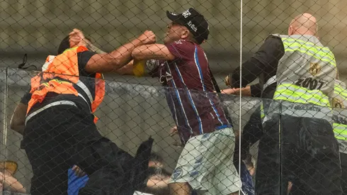 Una imagen que nadie quiere ver en la Copa Sudamericana.