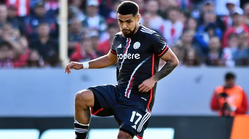 Paulo Díaz fue titular en empate de River con Libertad en Copa Libertadores.