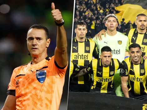 Lo sufre Cortés y Peñarol: Conmebol designa a Roldán para revancha contra Racing