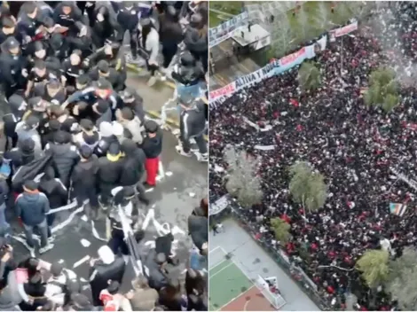 Garra Blanca desconoce a la autoridad y realiza polémico "arengazo"