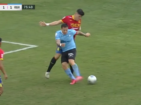 ¡Escándalo! El polémico penal sancionado para Iquique ante UE