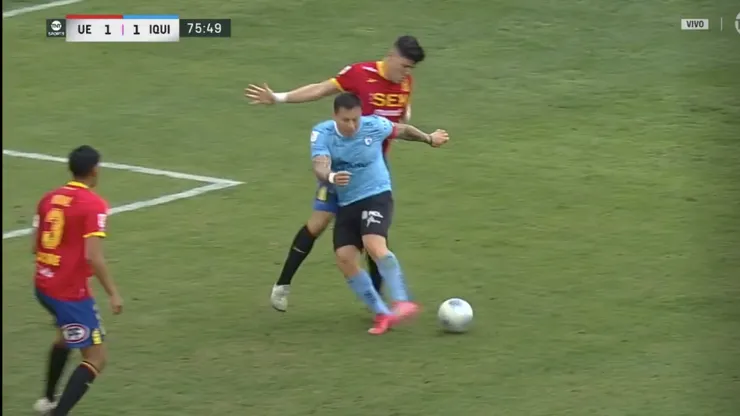 Una fuerte controversia se vivió entre Unión Española y Deportes Iquique.