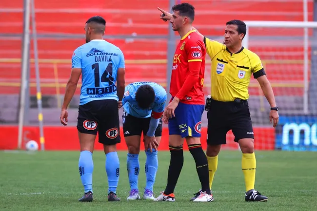 Felipe González fue el protagonista del empate entre Unión Española y Deportes Iquique en la Liga de Primera. Foto: Dragomir Yankovic/Photosport