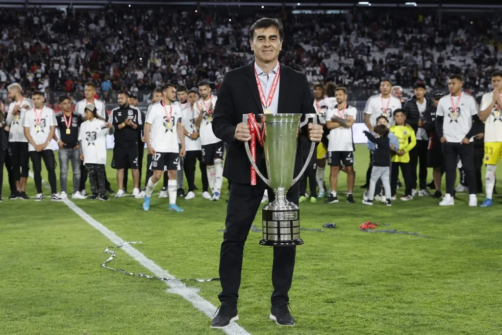 Gustavo Quinteros dedicó palabras a Colo Colo, pero dejó en claro que su prioridad es dirigir en Argentina. Foto: Photosport.