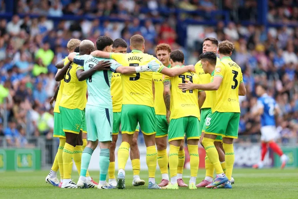 Norwich logró su primer triunfo en la Championship con Marcelino Núñez clave. Foto: Getty Images.
