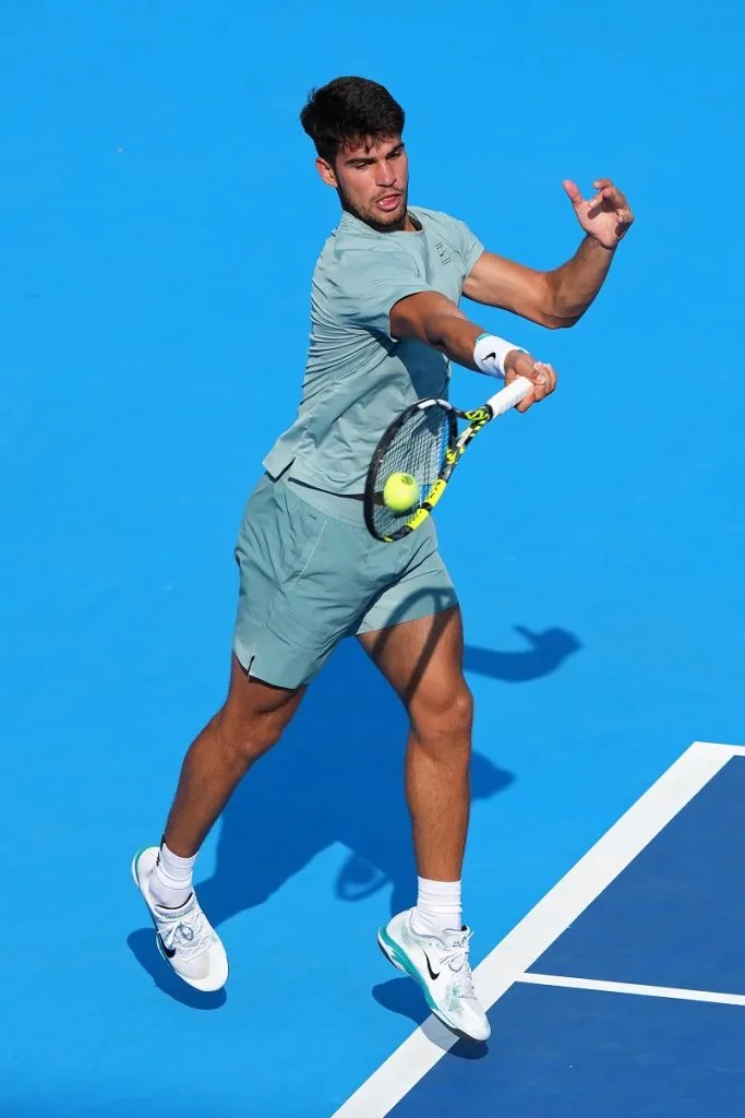 Carlos Alcaraz en el Masters 1000 de Cincinnati 2025 (Getty Images).