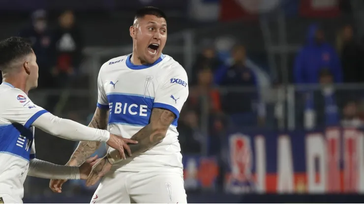 Nicolás Castillo pegó y con todo luego del triunfo de la UC ante Colo Colo.