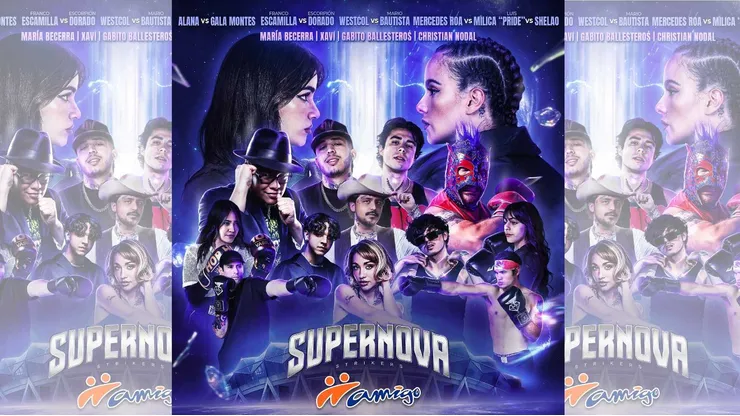 Shelao, Franco Escamilla, Alana Flores y Gala Montes animan uno de los grandes eventos de boxeo entre streamers este domingo.