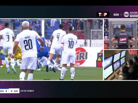 Video: el penal que cobró Piero Maza para la U y que tuvo que corregir