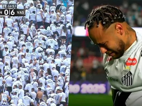 Video: Neymar es goleado, humillado por hinchas y se va entre llantos