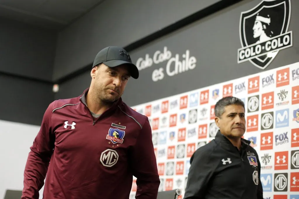 Pablo Guede vuelve a sonar en Colo Colo. Foto: Javier Torres/Photosport