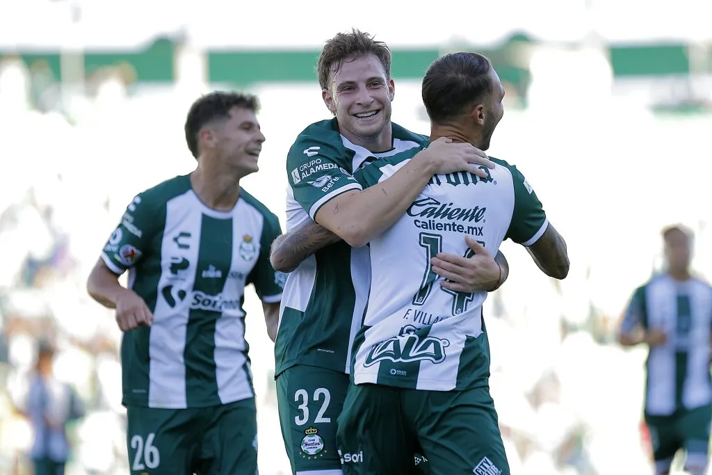 Bruno Barticciotto ya suma ocho goles en el Santos Laguna, dManuel Guadarrama/Getty Images)