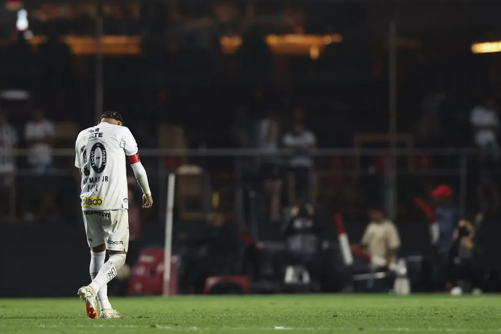 Neymar se retiró llorando tras la goleada por 6-0 del Vasco da Gama | Getty Images
