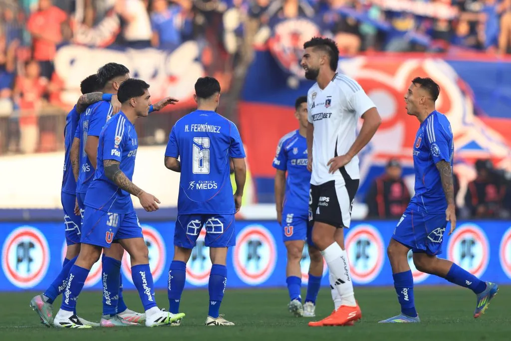 Universidad de Chile venció a Colo Colo en el último Superclásico. (Felipe Zanca/Photosport).