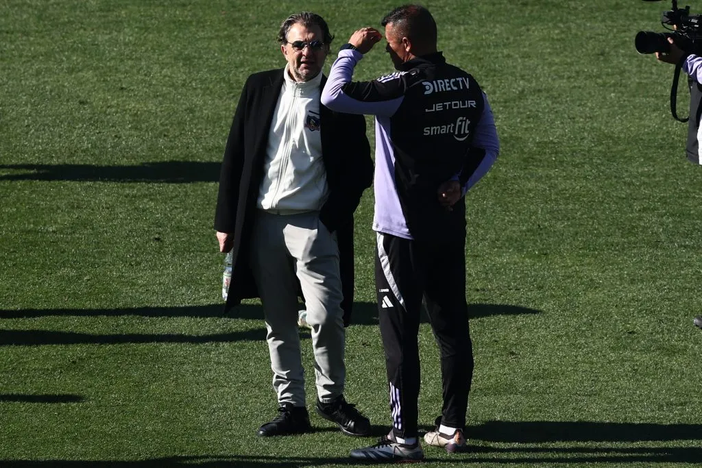 Aníbal Mosa sacó a Jorge Almirón de su cargo. Foto: Javier Torres/Photosport