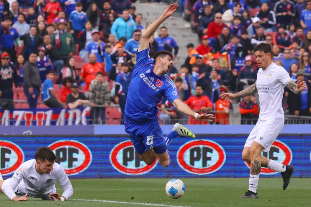 La U quiere olvidar lo que pasó con Audax ITALIANO. Foto: Dragomir Yankovic/Photosport