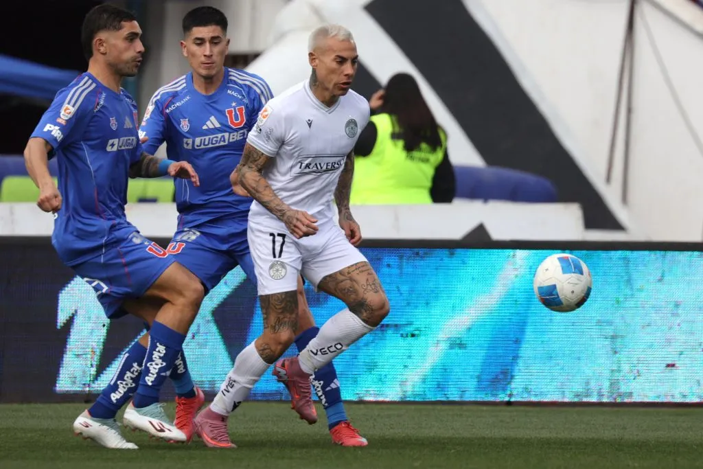 Matías Sepúlveda fue titular en la U ante Audax Italiano. Foto: Dragomir Yankovic/Photosport