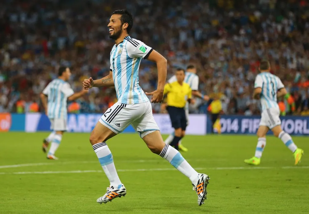 Garay se convirtió en subcampeón del Mundial 2014 con la Selección Argentina.