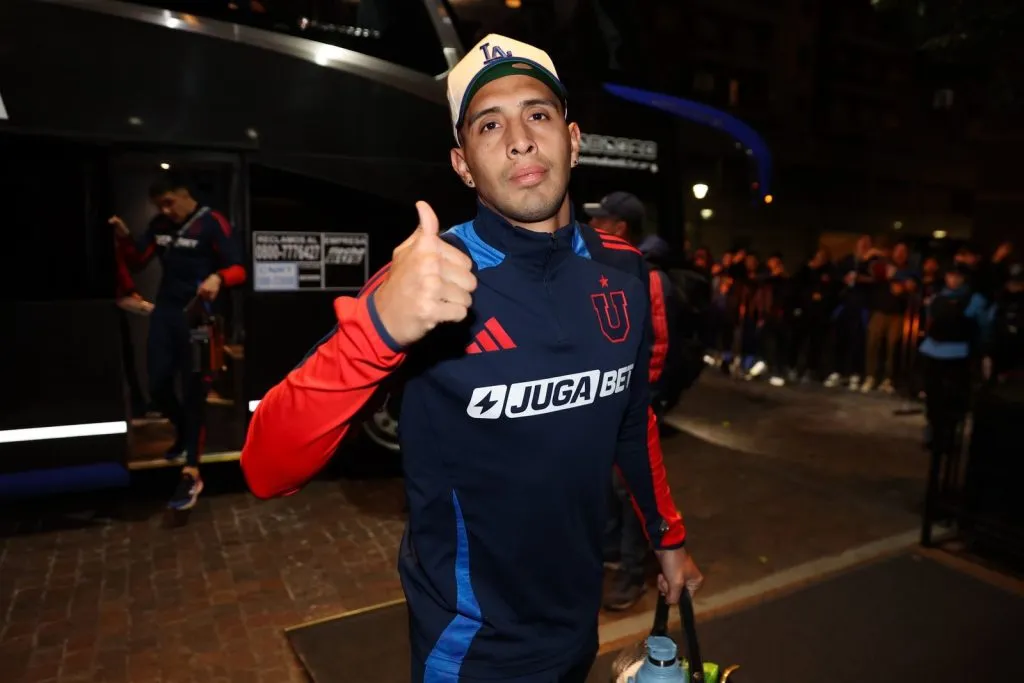 Rodrigo Contreras espera ser titular en U de Chile vs Independiente. Foto: U de Chile.