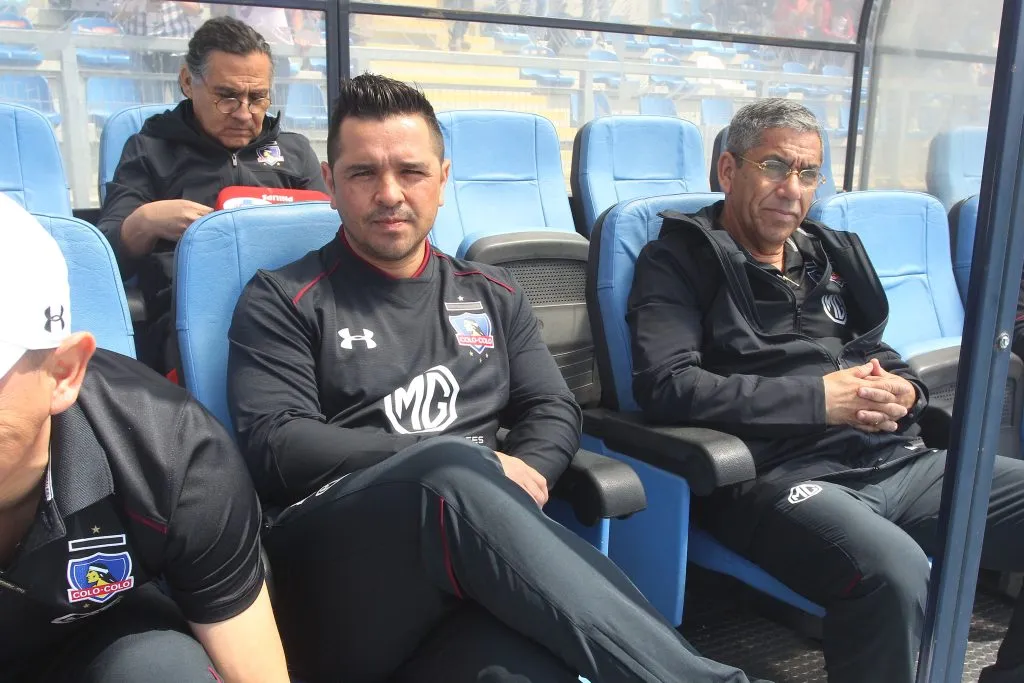 Gualberto Jara trabajó con Héctor Tapia en 2018. Foto:  Jorge Loyola/Photosport