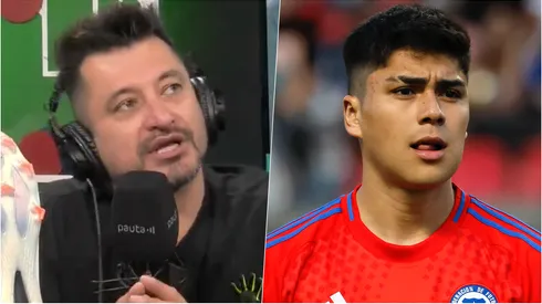 Nico Peric reta a Damián Pizarro