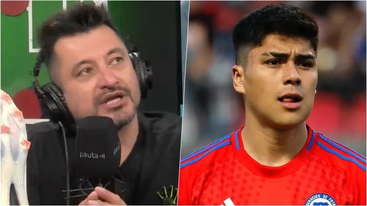 Nico Peric reta a Damián Pizarro