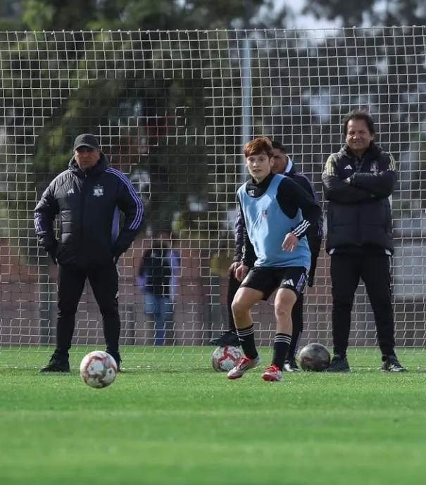 Hugo González y Luis Pérez toman el mando de Colo Colo. Foto: Colo Colo.