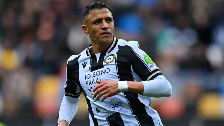 Alexis Sánchez reapareció en medio de su duro momento en Udinese.