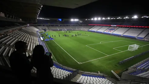 El Claro Arena está listo para los hinchas de U. Católica.