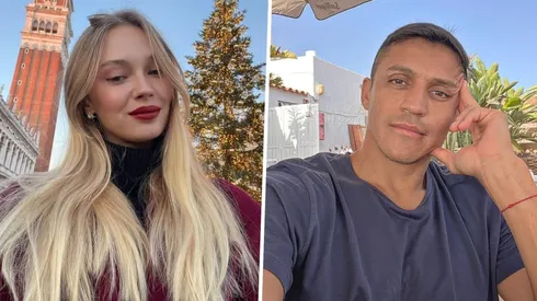 La modelo rusa estaría esperando un hijo junto a Alexis Sánchez.