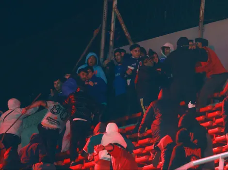 Primer parte de lo sucedido entre Independiente y la "U"