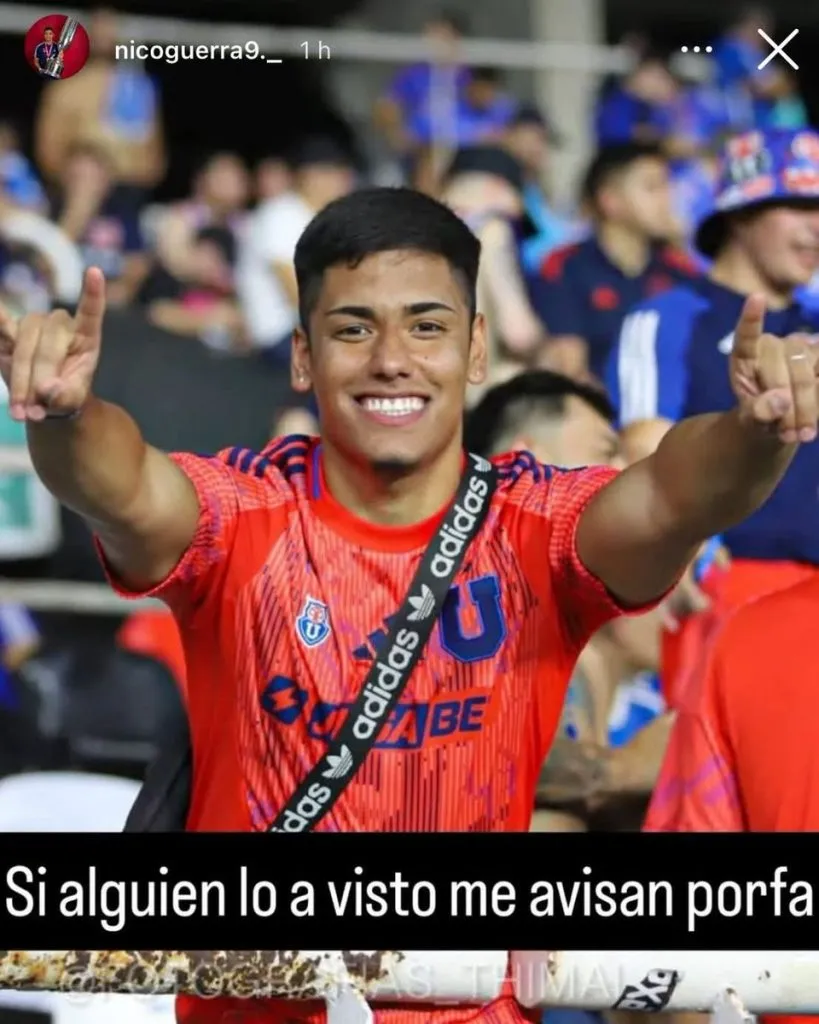 Un familiar de Nicolás Guerra es uno de los detenidos en Argentina | Photosport