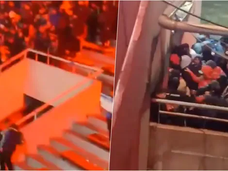 ¿"Hinchas ejemplares"? Así ingresaron a agredir a los barristas de la U