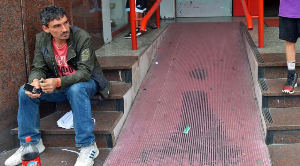 Pablo Bebote Álvarez fue líder de la barra brava de Independiente. (Foto: Infobae).