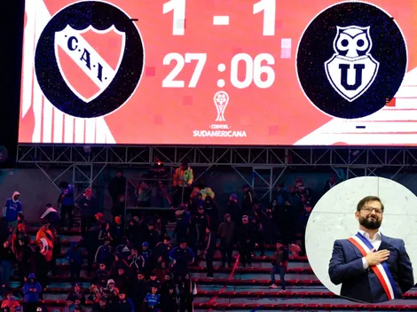 Presidente Boric envía apoyo a hinchas de U. de Chile afectados en Argentina