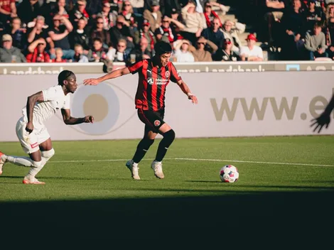 Video: Darío Osorio y golazo que lo deja casi dentro de Europa League