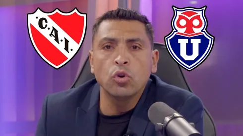 Gonzalo Jara acompañó a U de Chile en Argentina.