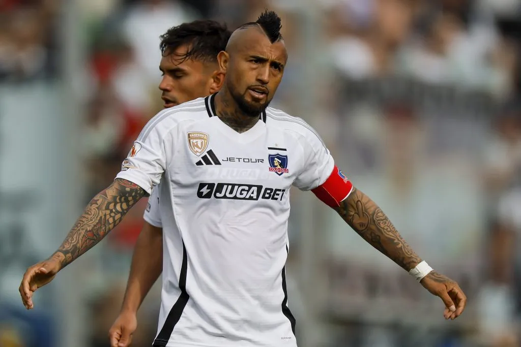 Arturo Vidal recibió una fecha de castigo y no estará ante Palestino. (Andres Pina/Photosport)