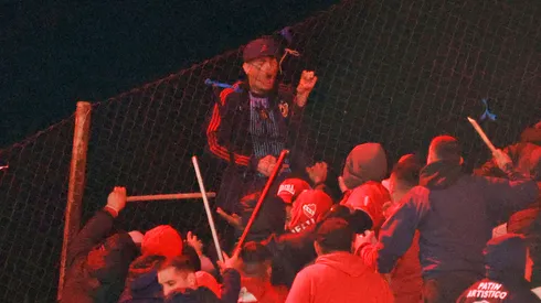 Una de las imágenes más fuertes que dejó la masacre en Avellaneda.