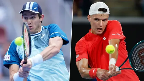 Nicolás Jarry y Jakub Mensik