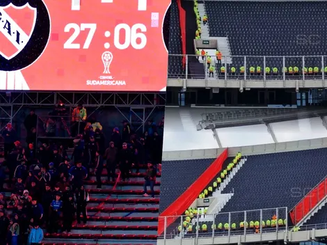 River le da una lección a Independiente por incidentes con la U